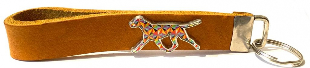Porte-clés THE MOVE cognac